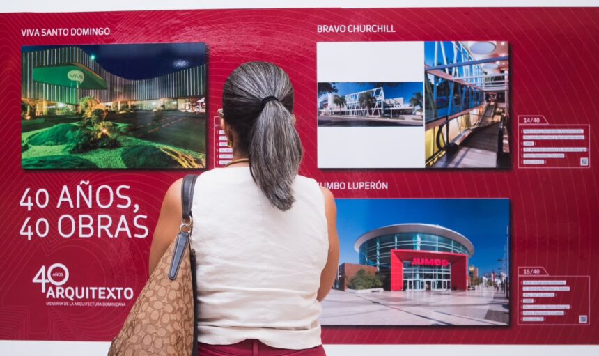 Cuatro décadas de arquitectura dominicana cobran vida en la exposición “40 años, 40 obras” de Arquitexto