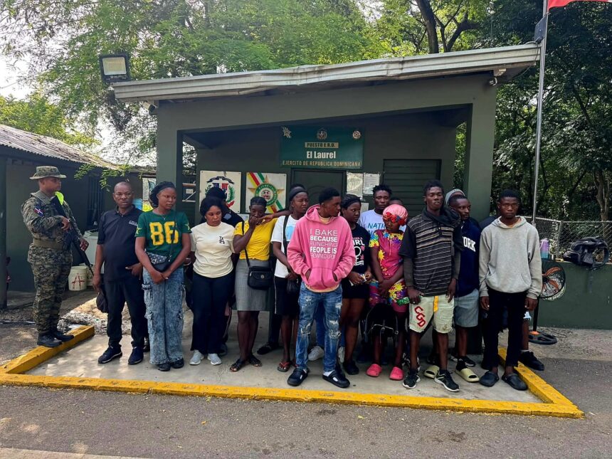 En operativos de interdicción soldados del Ejército detienen a 96 haitianos indocumentados en Dajabón
