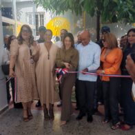 Ministerio de la Mujer inaugura mural en Jarabacoa con participación de la Policía Nacional