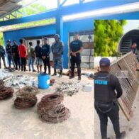 Policía desmantela centros de acopio vinculados al comercio de metales robados en Barahona