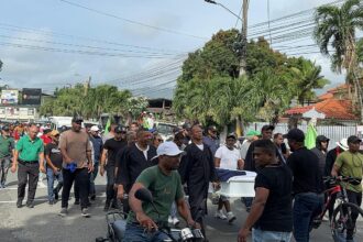 Marcha popular recorre calles de Bonao en reclamo de soluciones a problemas sociales y económicos
