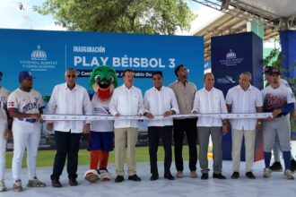 Gobierno inaugura play de béisbol del Centro Olímpico a 11 días de los Juegos Centroamericanos