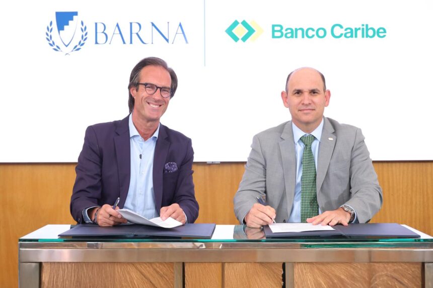 Banco Caribe y BARNA promueven alianza estratégica para fortalecer el liderazgo empresarial