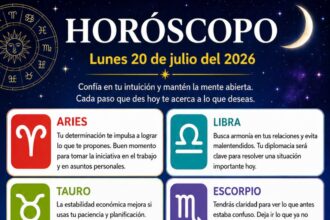 Horóscopo del 20 de julio de 2026