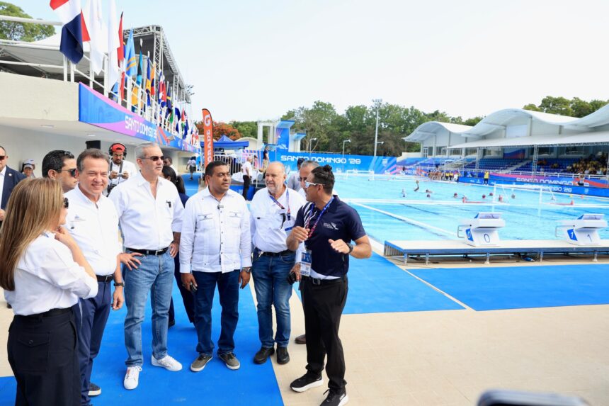 Abinader inaugura pabellones deportivos previo a los Juegos Centroamericanos Santo Domingo 2026