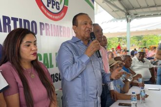 Antonio Marte juramenta a cientos de nuevos dirigentes del PPG en Monseñor Nouel