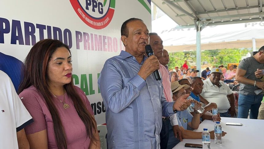 Antonio Marte juramenta a cientos de nuevos dirigentes del PPG en Monseñor Nouel