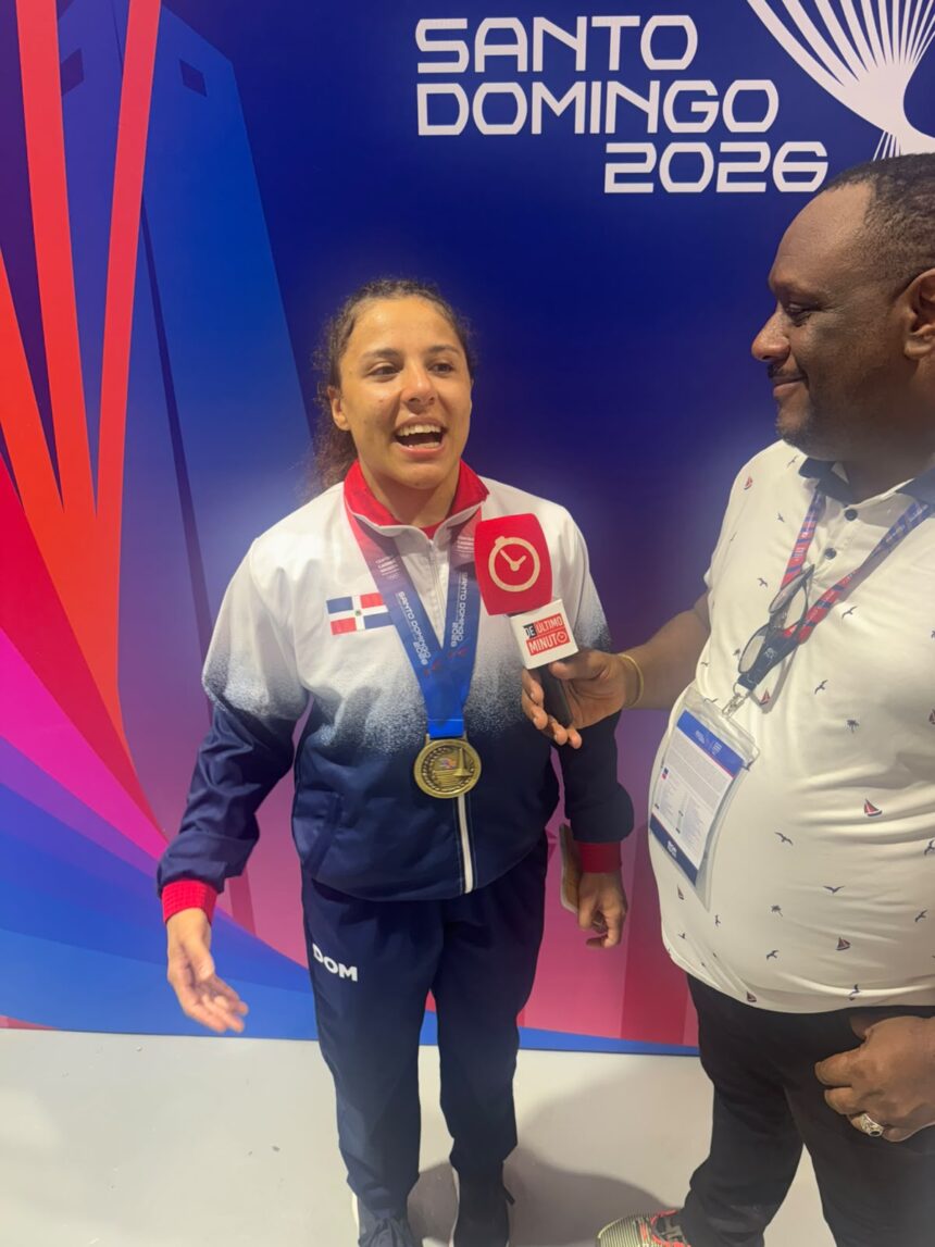 Esmeralda Damiano conquista la medalla de oro en judo en los XXV Juegos Centroamericanos y del Caribe Santo Domingo 2026