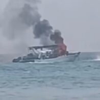 Catamarán turístico se incendia durante recorrido en Bayahíbe
