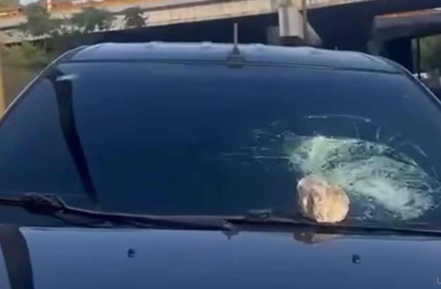 Reportan ataque con piedras en la avenida Las Américas