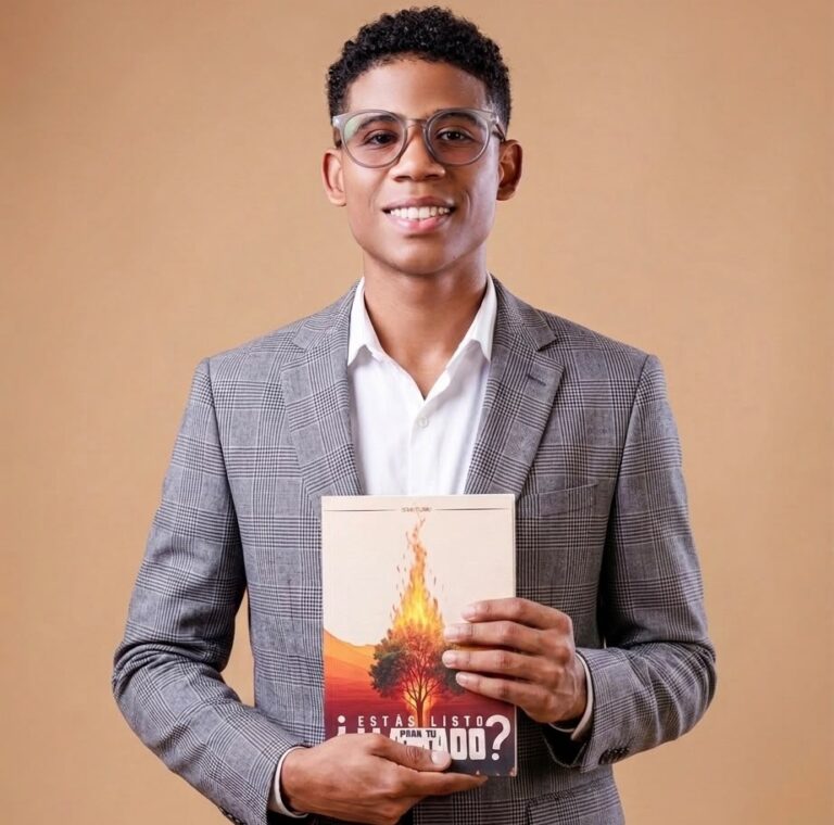 Joven escritor Issai Turbi presenta su primer libro “¿Estás listo para el llamado?”