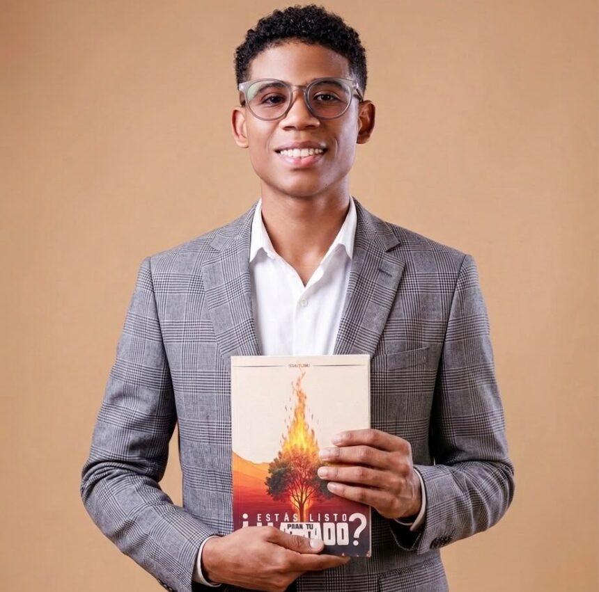 Joven escritor Issai Turbi presenta su primer libro “¿Estás listo para el llamado?”