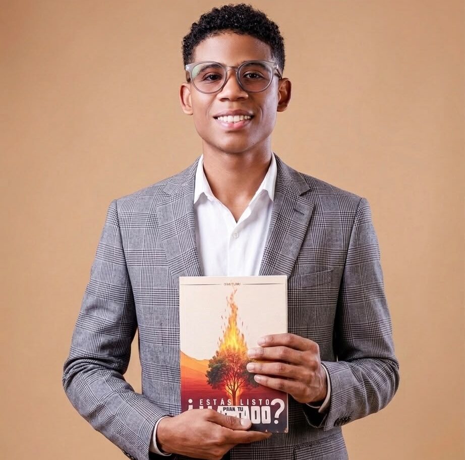 Joven escritor Issai Turbi presenta su primer libro “¿Estás listo para el llamado?”