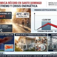 Sensación térmica roza los 48 grados en Santo Domingo y dispara la demanda eléctrica