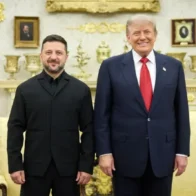 Donald Trump y Zelenski dialogan en la Casa Blanca sobre la fabricación ucraniana del sistema de misiles Patriot