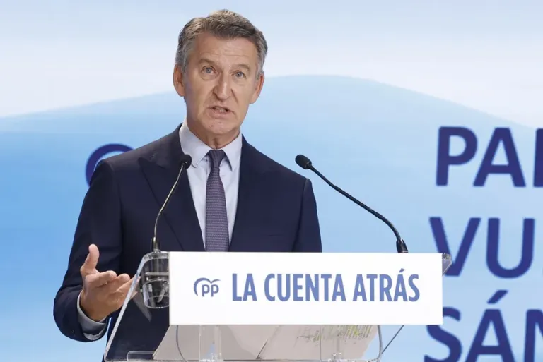 Feijóo reclama un “despliegue masivo” para recuperar el control de la frontera de Ceuta