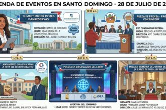 Agenda del día: Martes 28 de julio de 2026