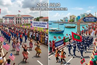 Día de la Independencia en Liberia y Maldivas: dos naciones celebran su soberanía cada 26 de julio