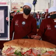 Una torta de 1,5 toneladas conquista un récord Guinness en México