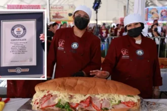 Una torta de 1,5 toneladas conquista un récord Guinness en México