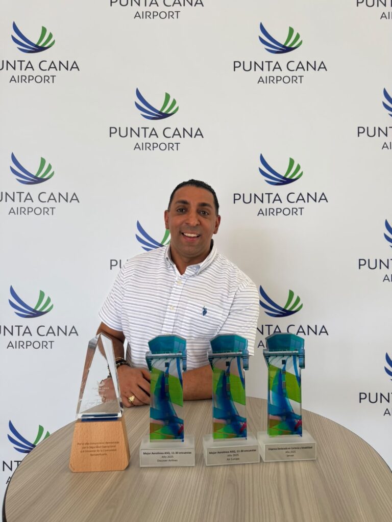 Air Europa obtiene el galardón de Mejor Aerolínea ASQ por el Aeropuerto Internacional de Punta Cana