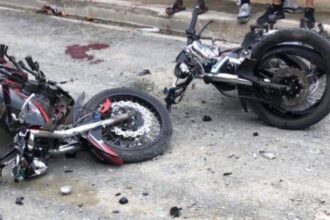 Tragedia en carretera Jima Abajo–Fantino: dos muertos y dos heridos en choque entre motocicletas