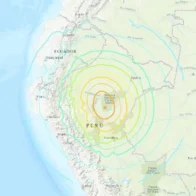 Sismo de magnitud 5,7 se reporta en Ucayali, en la amazonía central de Perú