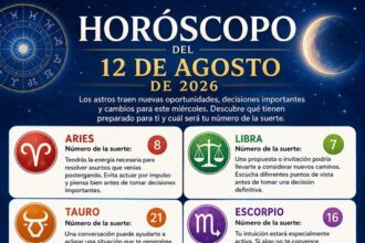 Horóscopo del 12 de agosto de 2026