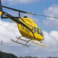 Helicóptero Long Ranger se desploma en Guatemala; piloto sale ileso