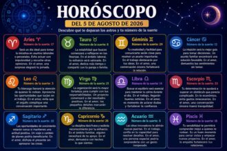Horóscopo del 5 de agosto de 2026
