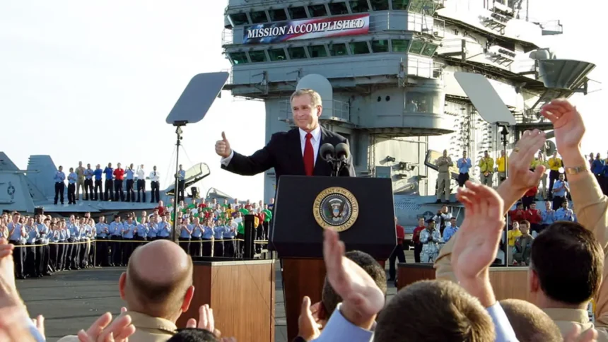 Irán ironiza con la guerra económica de EEUU y la compara con el "misión cumplida" de Bush en Irak