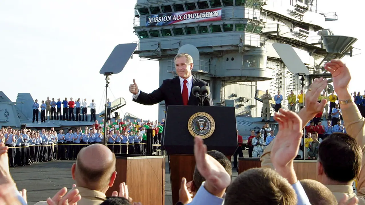 Irán ironiza con la guerra económica de EEUU y la compara con el "misión cumplida" de Bush en Irak