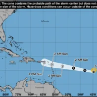Tormenta tropical Dolly se debilitaría antes del Caribe, pero podría generar lluvias en PR y RD