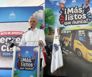 Ministro de Educación asegura que “retos” del año escolar 2026-2027 están siendo atendidos
