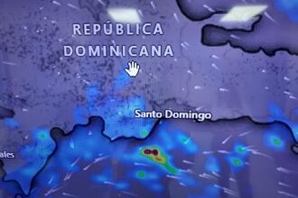 INDOMET prevé aguaceros, tormentas eléctricas y ráfagas de viento por remanentes de Dolly