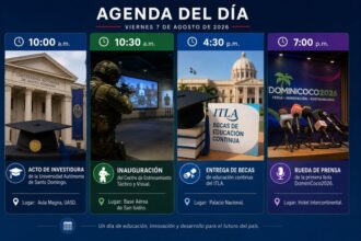 Agenda del día: jueves 13 de agosto de 2026