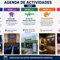 Agenda del día: miércoles 12 de agosto de 2026