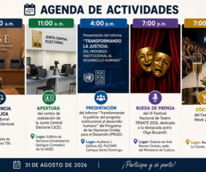 Agenda del día: martes 1 de septiembre de 2026