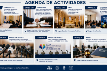 Agenda del día: martes 25 de agosto de 2026