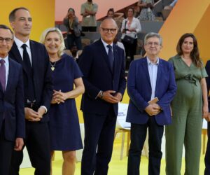 Francia abrió la campaña presidencial con un debate entre siete aspirantes al Elíseo