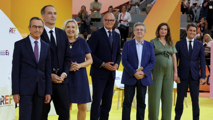 Francia abrió la campaña presidencial con un debate entre siete aspirantes al Elíseo