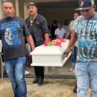 Entre lágrimas despiden a la bebé Adara, víctima de la explosión en fritura de SFM