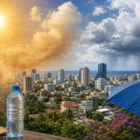 ¡Saque el paraguas y prepárese para el calor! Polvo del Sahara domina hoy, pero mañana vuelven los aguaceros
