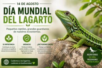 Día Mundial del Lagarto: una fecha para promover su conservación