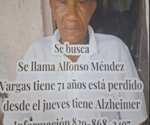 Familia busca a Alfonso Méndez de 67 años, desaparecido desde el jueves