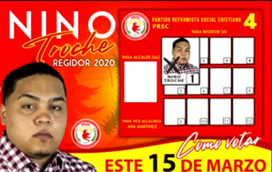 Nino Dólar, señalado por accidente en la Abraham Lincoln, fue candidato a regidor en 2020