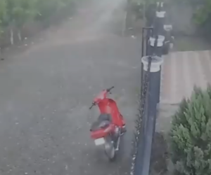 Lluvias y fuertes vientos se registran en Juma-Bejucal, Monseñor Nouel