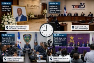 Agenda del día: martes 11 de agosto de 2026