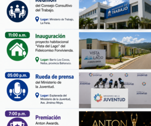 Agenda del día: jueves 27 de agosto de 2026