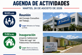Agenda del día: jueves 27 de agosto de 2026